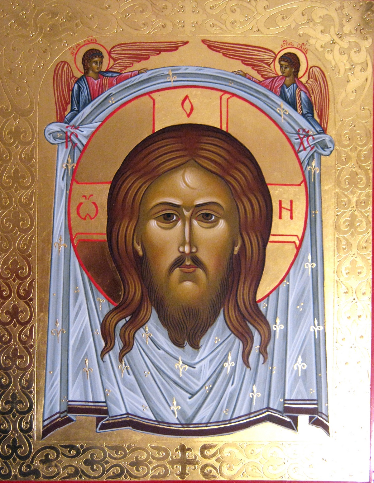 Икона Иисуса Христа "Спас Нерукотворный"